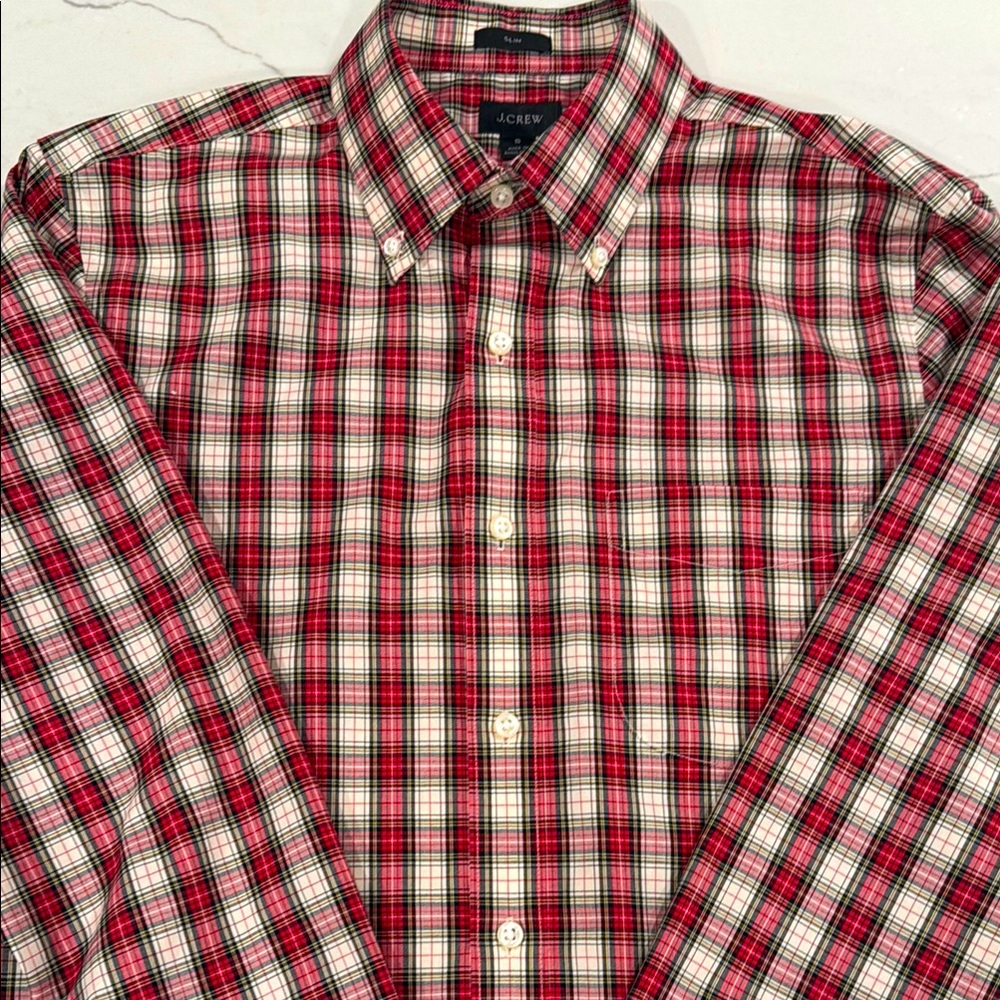 J. Crew Shirt Long Sleeve - Picture 1 of 9
